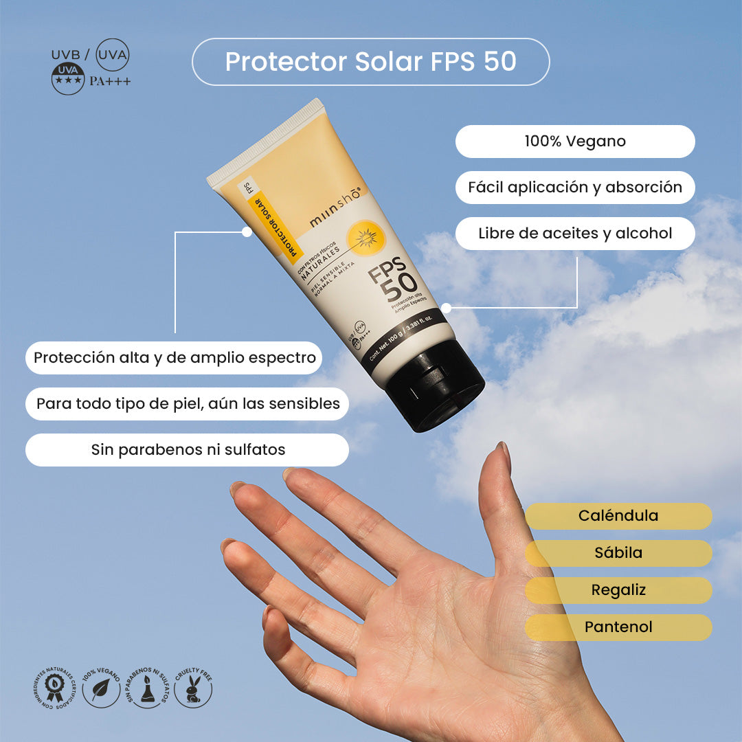 Protector Solar FPS50 PA+++