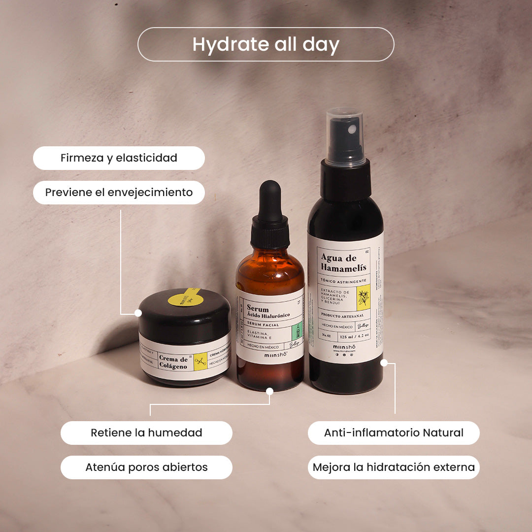 Hydrate all day (Hidratación Facial)