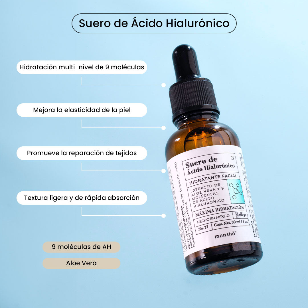 Suero Ácido Hialurónico - 9 moléculas