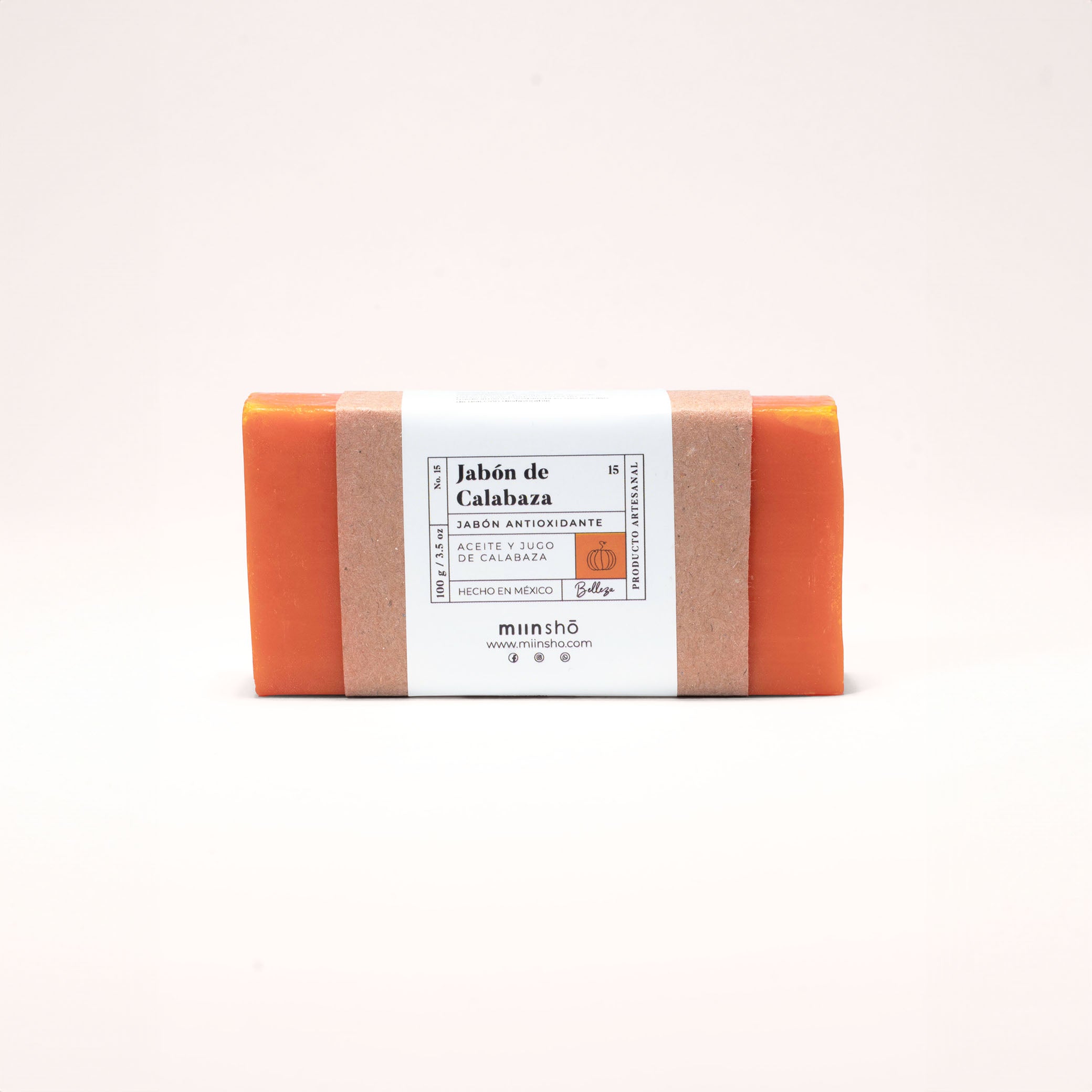 Jabón de Calabaza